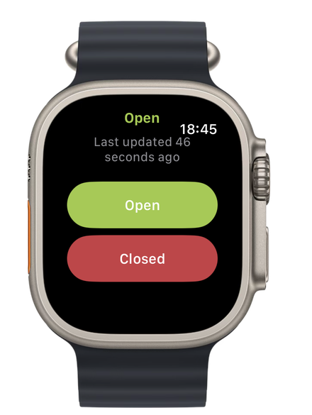cantianstadion.run App auf der Apple Watch